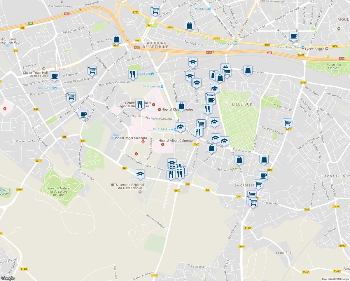 地図のリール店