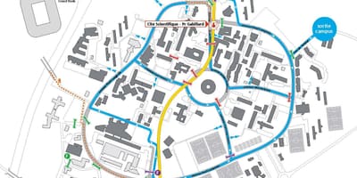 地図リールの学校
