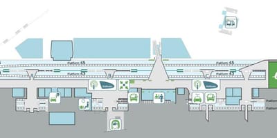 リールの欧州のリールflandres地図